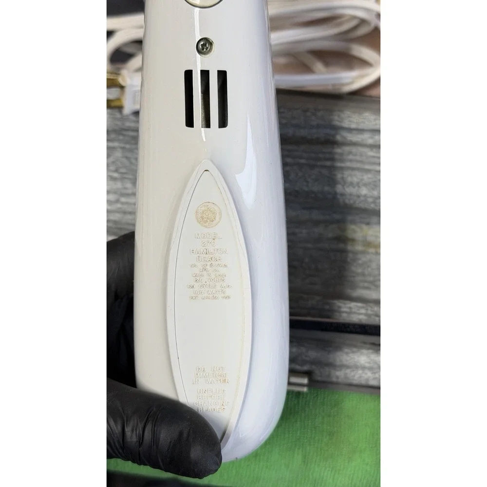 Vintage Hamilton Beach Electric Knife w/ Case Tested‎ Working